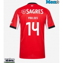 Benfica Vangelis Pavlidis #14 Replica Home Shirt 2025-26 Short Sleeve